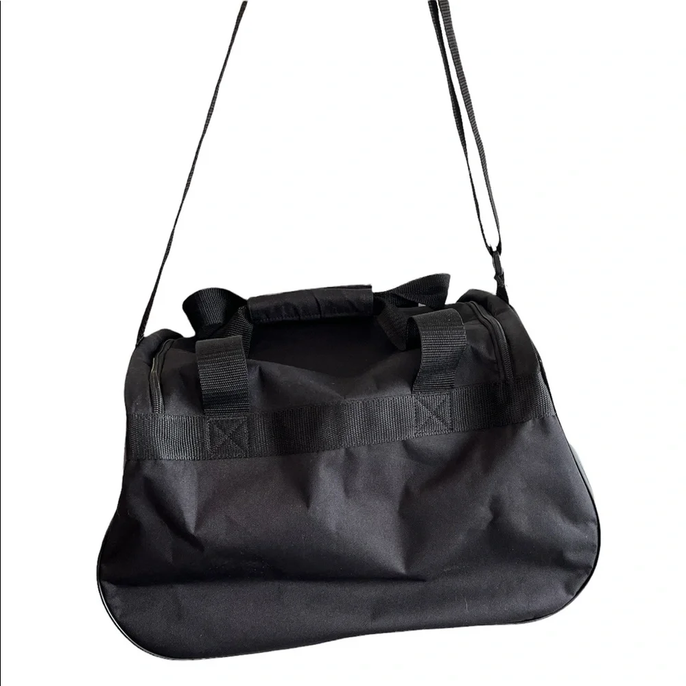 Adidas Black Small Duffle Athletic Bag With shoulder strap